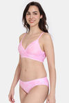 Zelocity Padded Bikini Set With Hook - Cherry Blossom — thumbnail 3